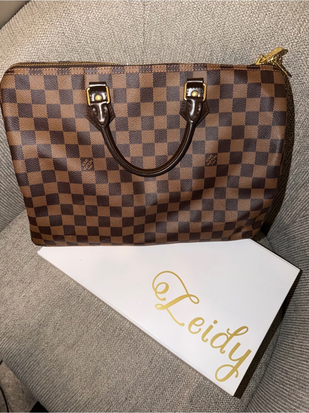 🤎 Authentic LV Speedy B 35- Damier Ebene 🤎